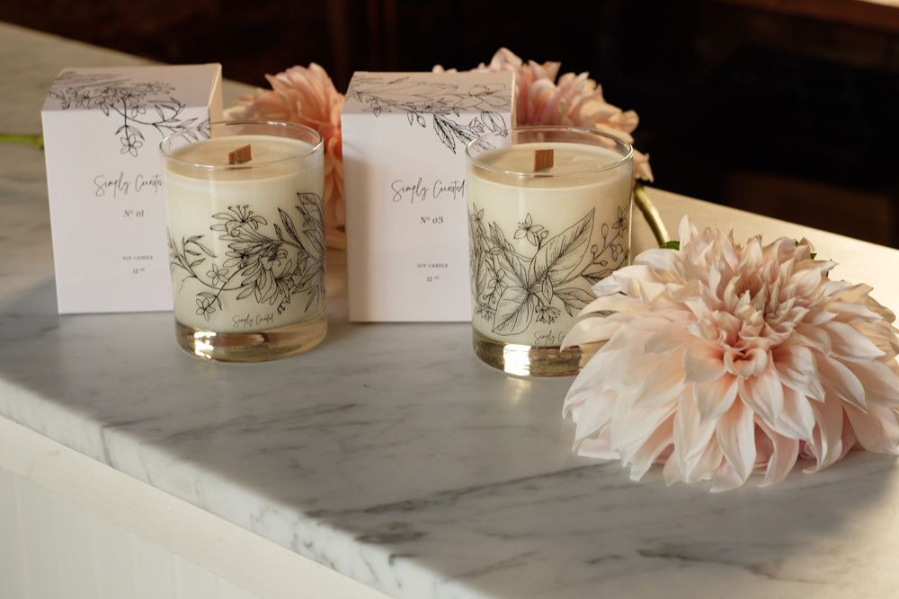 Simply Curated Candle - Élan Flowers