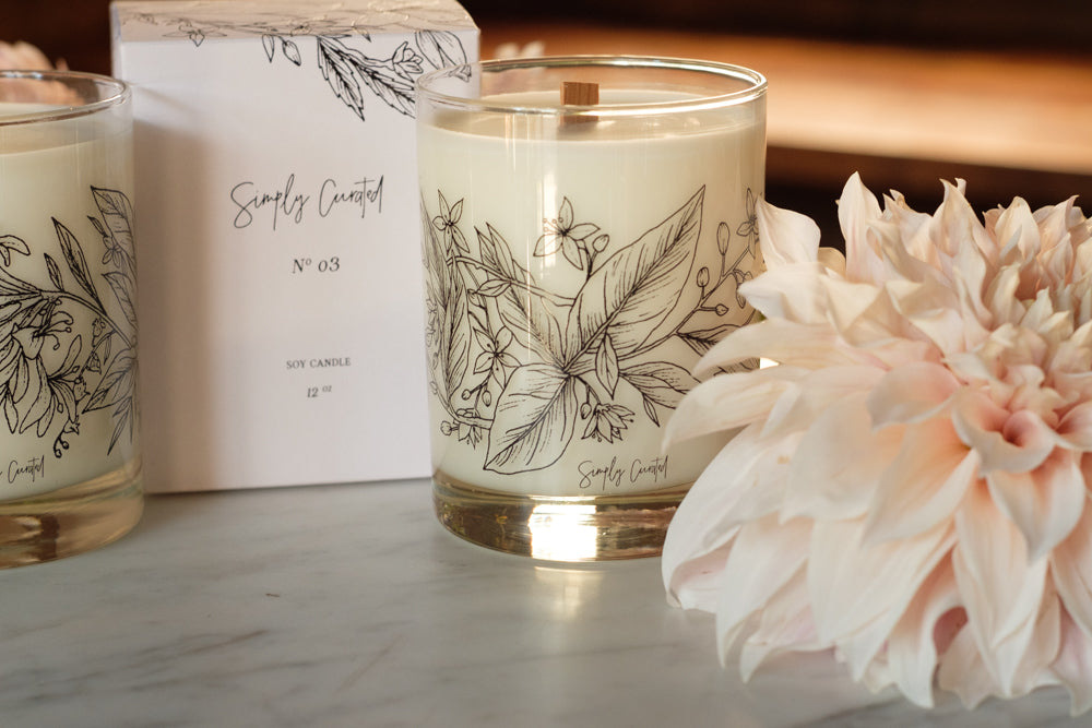Simply Curated Candle - Élan Flowers