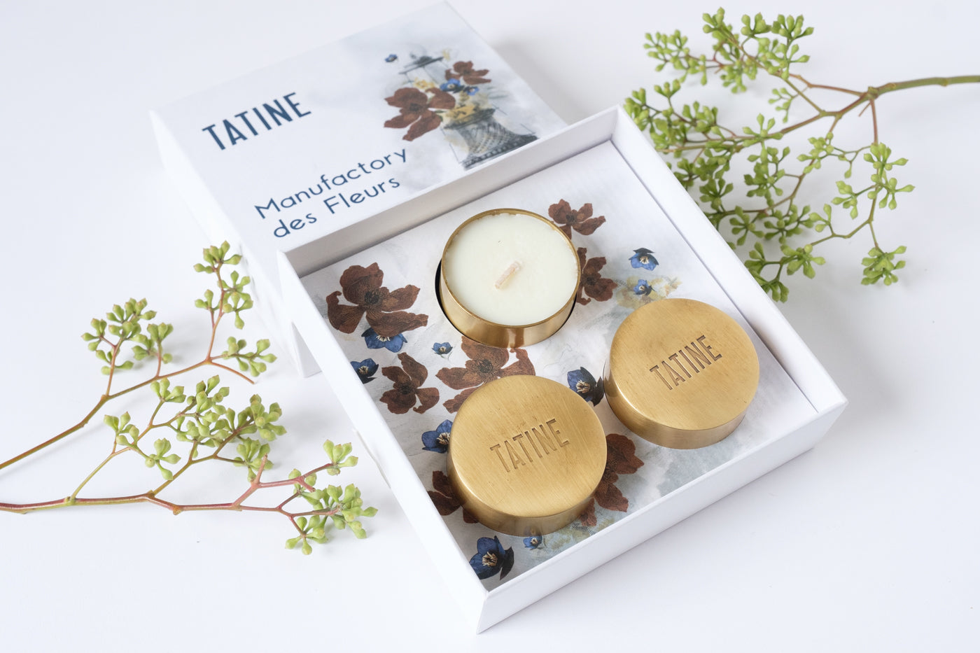 Tatine Candles - Élan Flowers